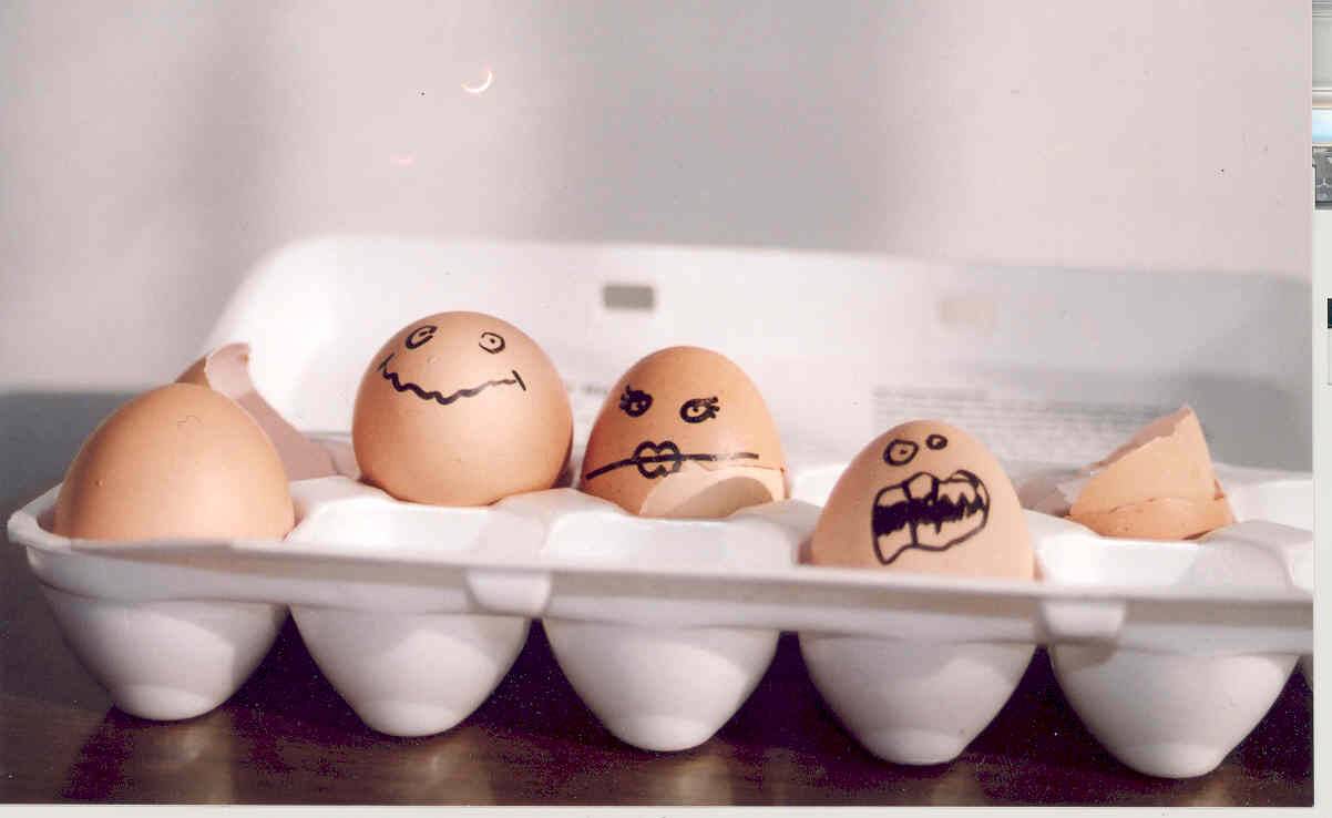 scandalled eggs